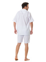 ANDY MINI CUADROS BLANCO AZUL