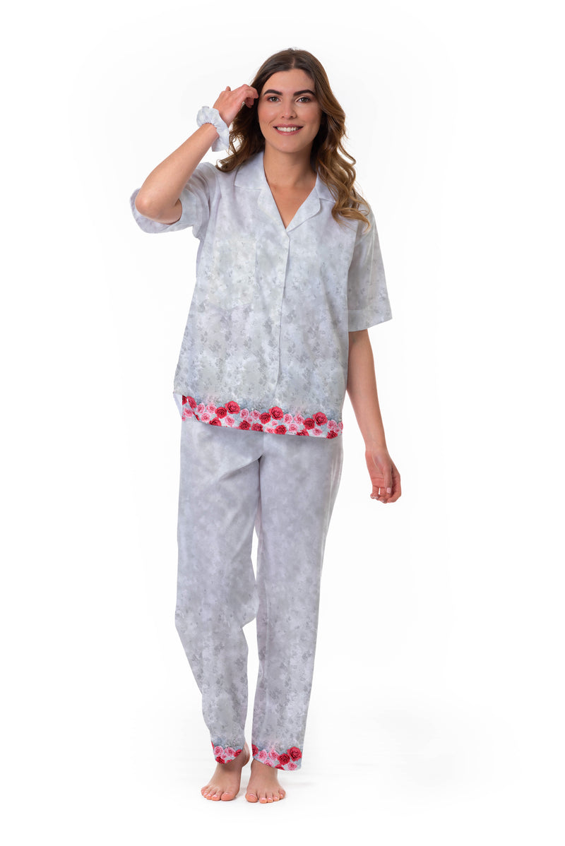 SUSY CENEFA FLORES GRIS