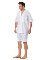 ANDY MINI CUADROS BLANCO AZUL
