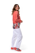 CHAQUETA MUJER OVEJAS SALMON