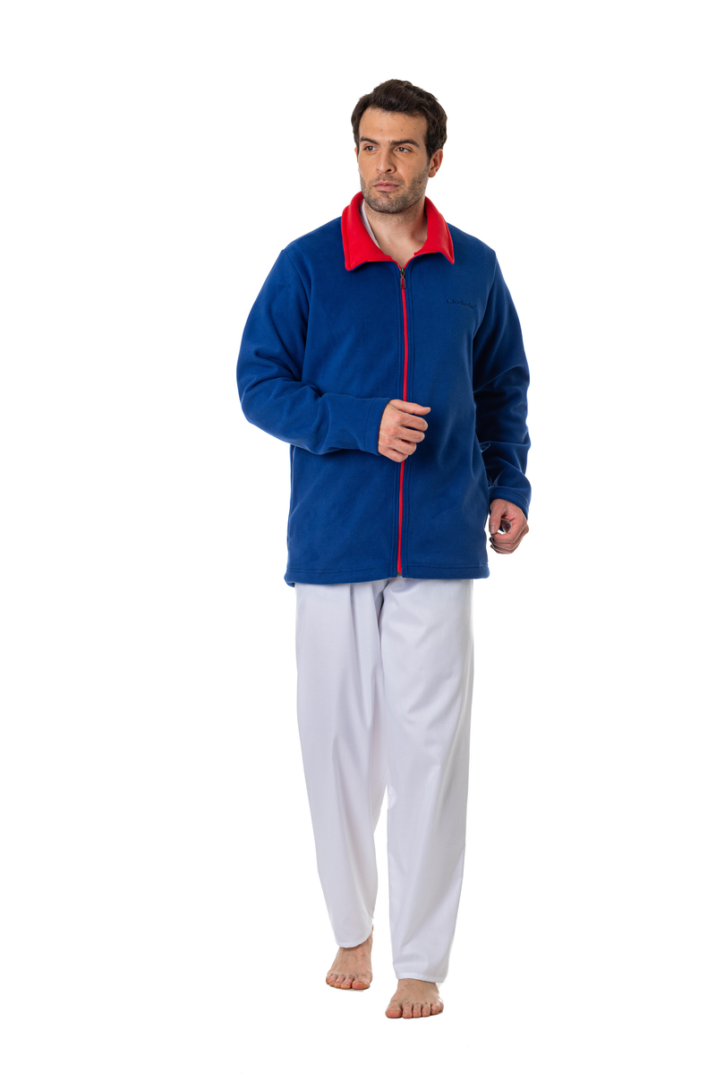 CHAQUETA  HOMBRE DOBLE FLECCE AZUL NAVY