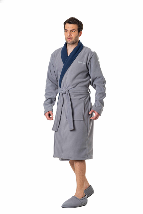 BATA HOMBRE DOBLE FLECCE GRIS