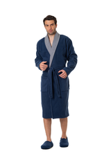 BATA HOMBRE DOBLE FLECCE AZUL