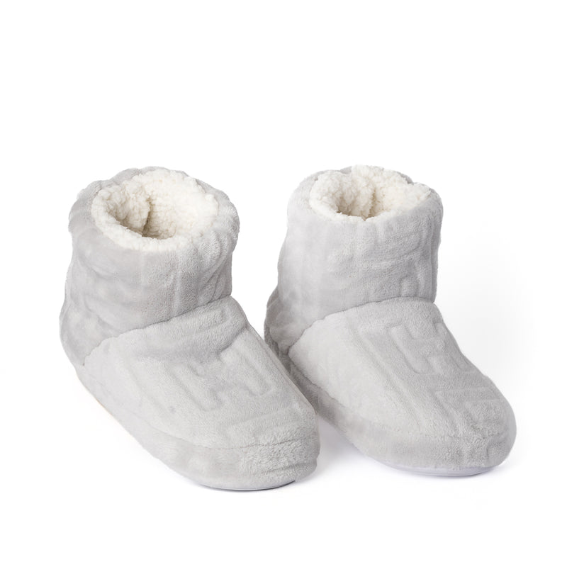 PANTUFLA BOTA JUNIOR CH GRIS