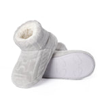 PANTUFLA BOTA JUNIOR CH GRIS