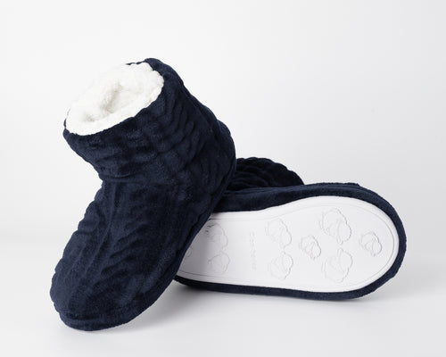 PANTUFLA BOTA JUNIOR CH NEGRO