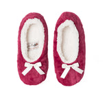 PANTUFLA BAILARINA DAMA  CH VINOTINTO