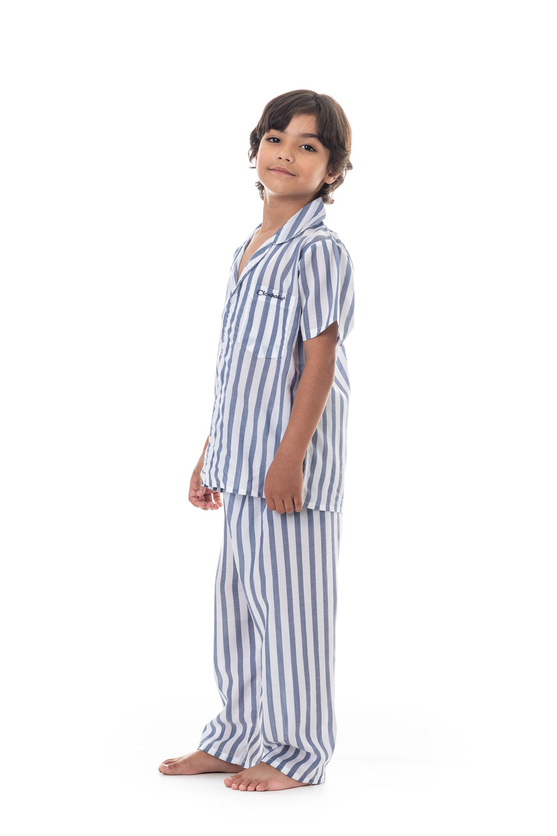 BILLY TENCEL RAYAS AZUL BLANCO