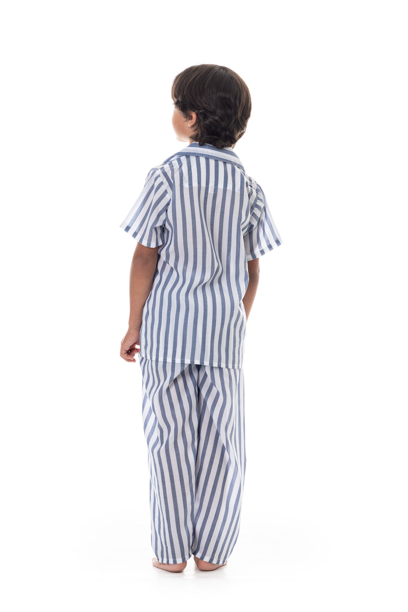 BILLY TENCEL RAYAS AZUL BLANCO