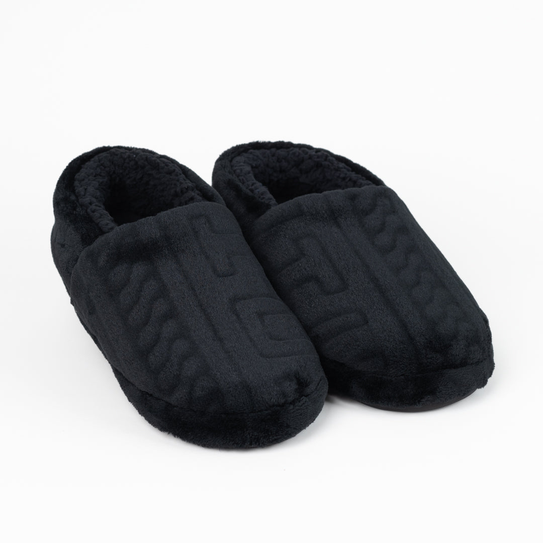 PANTUFLA MOCCA HOMBRE CH NEGRO – CLONHADAS SAS - Main Image